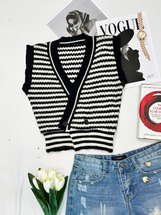 stripe vest