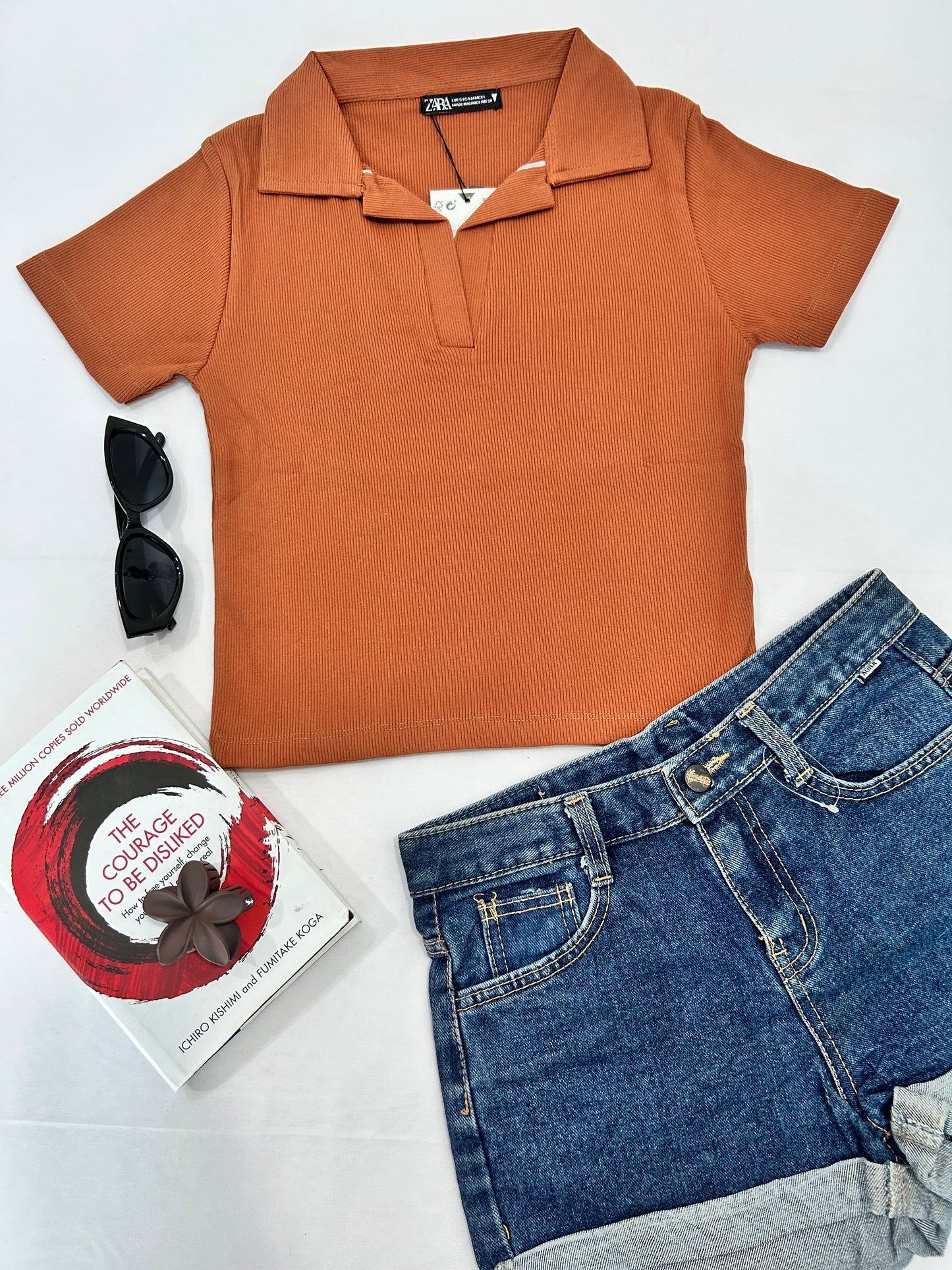 Solid collar top -RUST