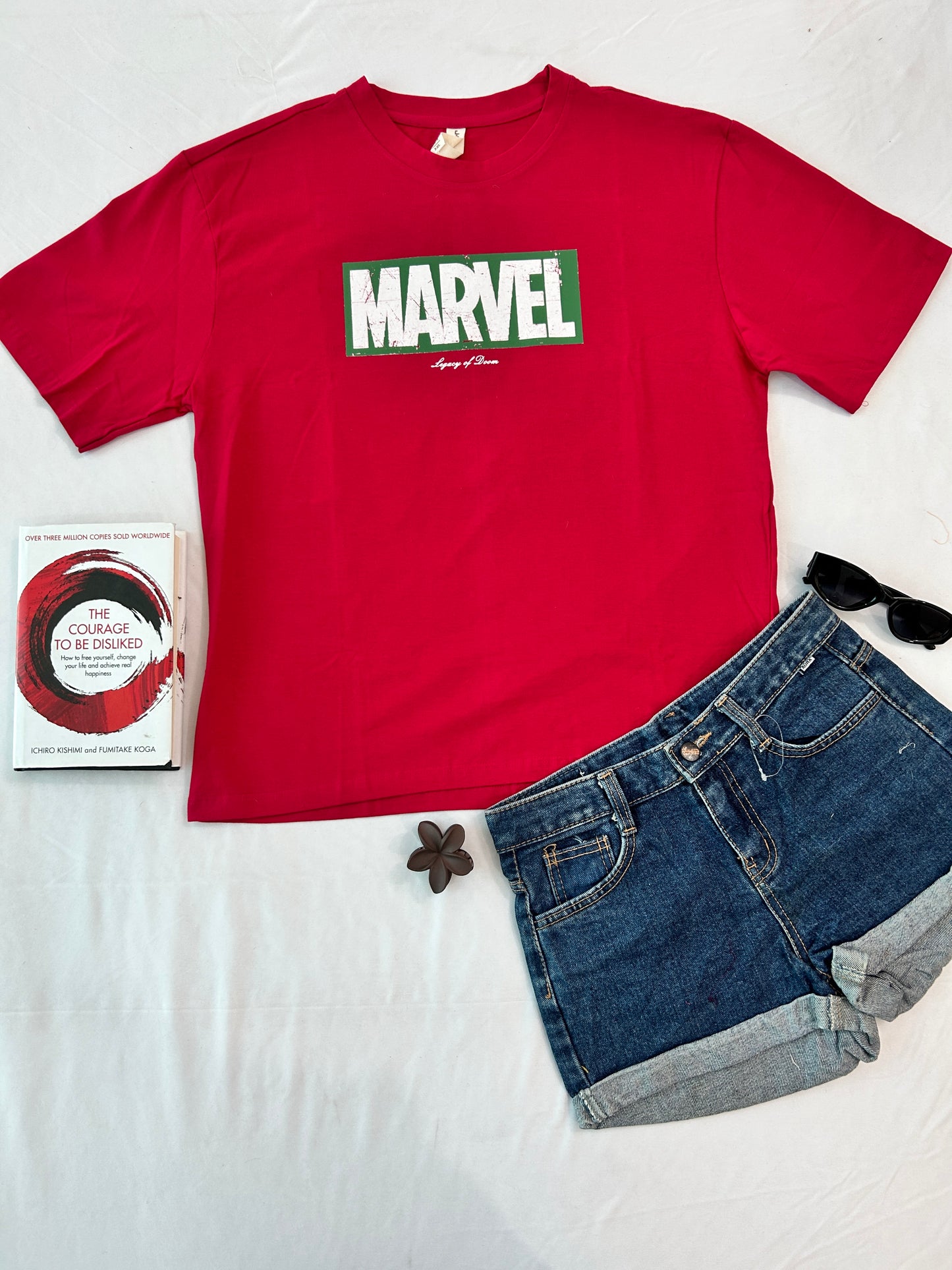 MARVEL-Hot pink T-SHIRT
