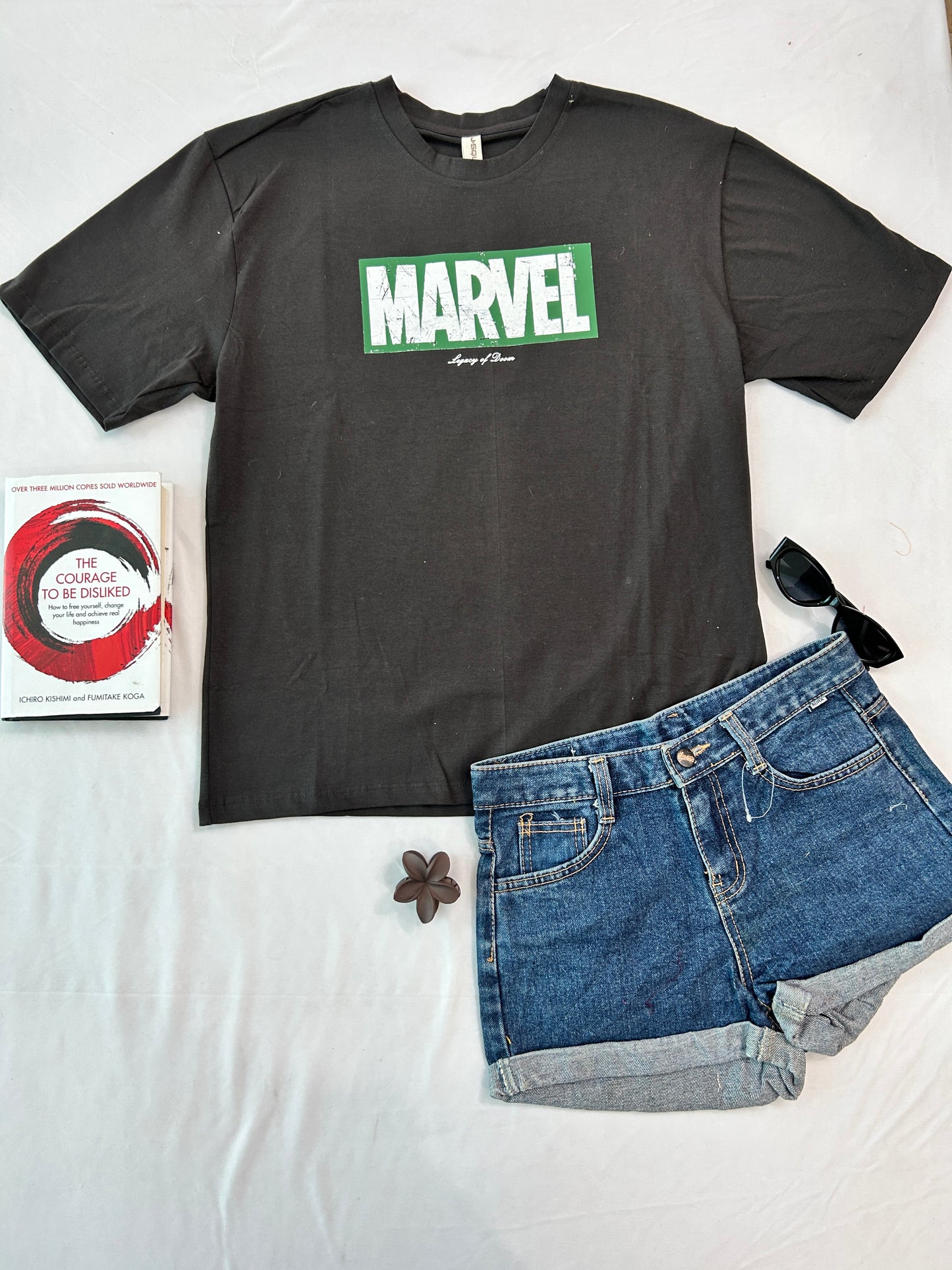 MARVEL-Dark Grey T-SHIRT