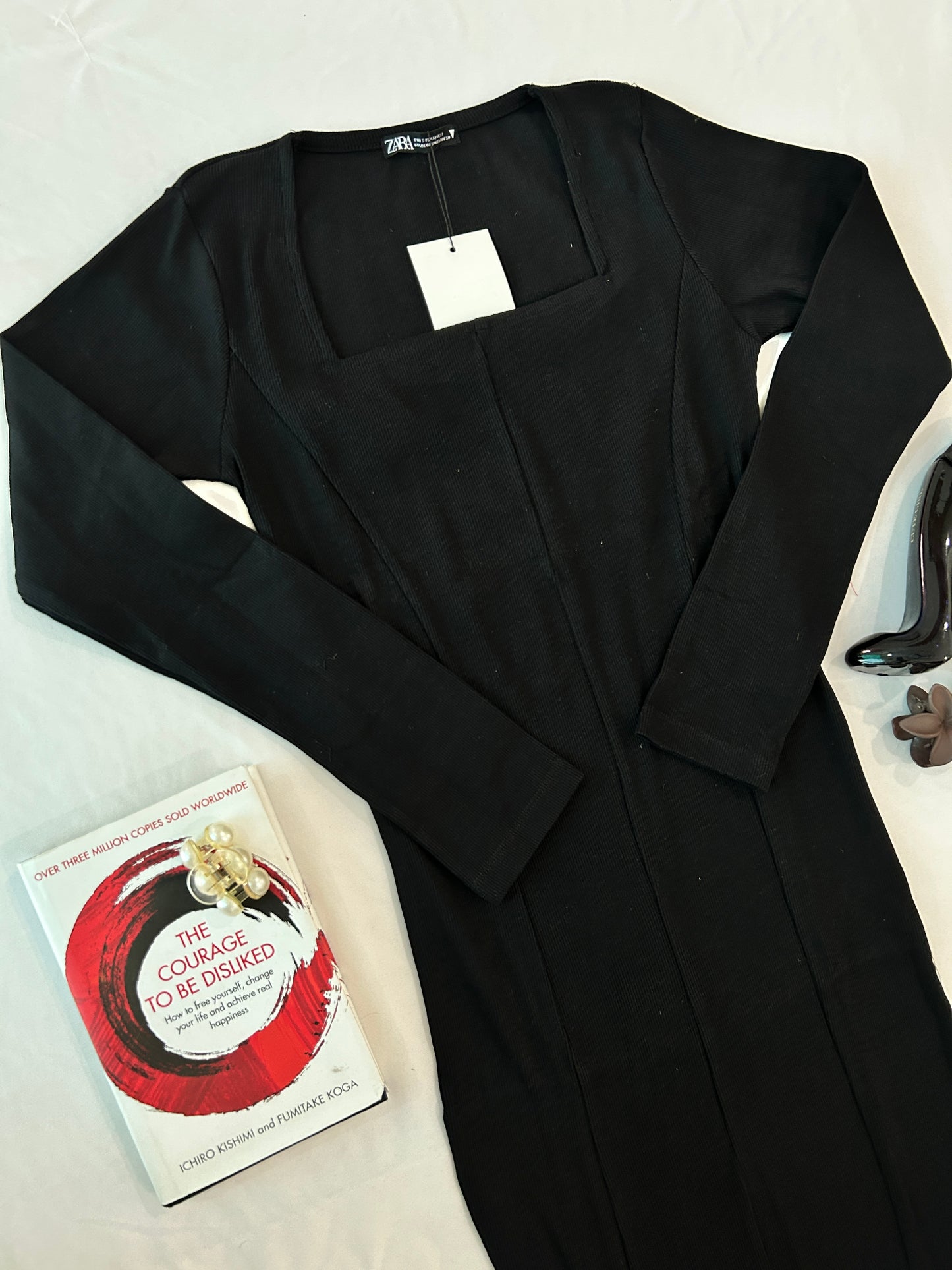 Zara Bodycon dress-BLACK