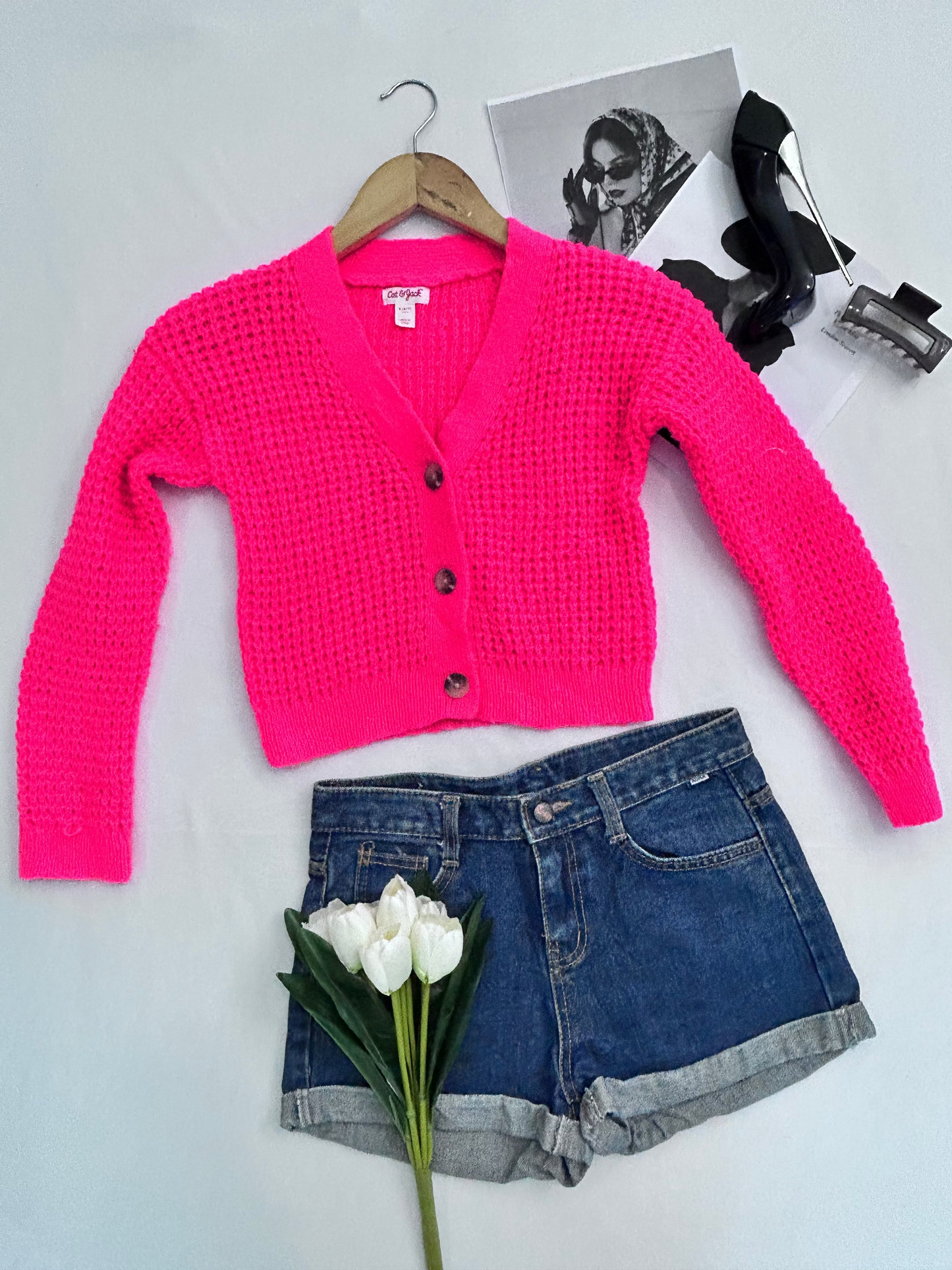 Hot pink cute