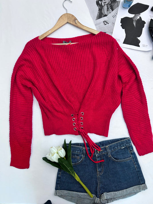 RED Cutie pullover