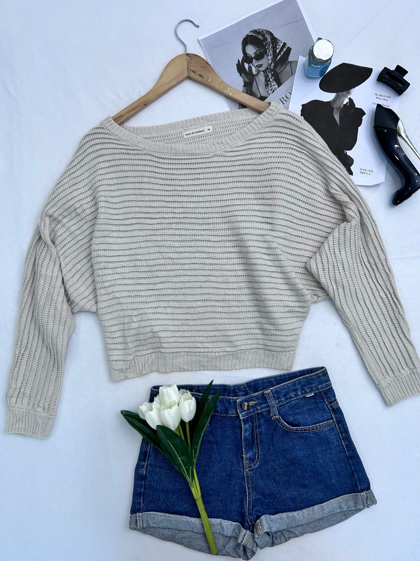 Pretty beige  pullover