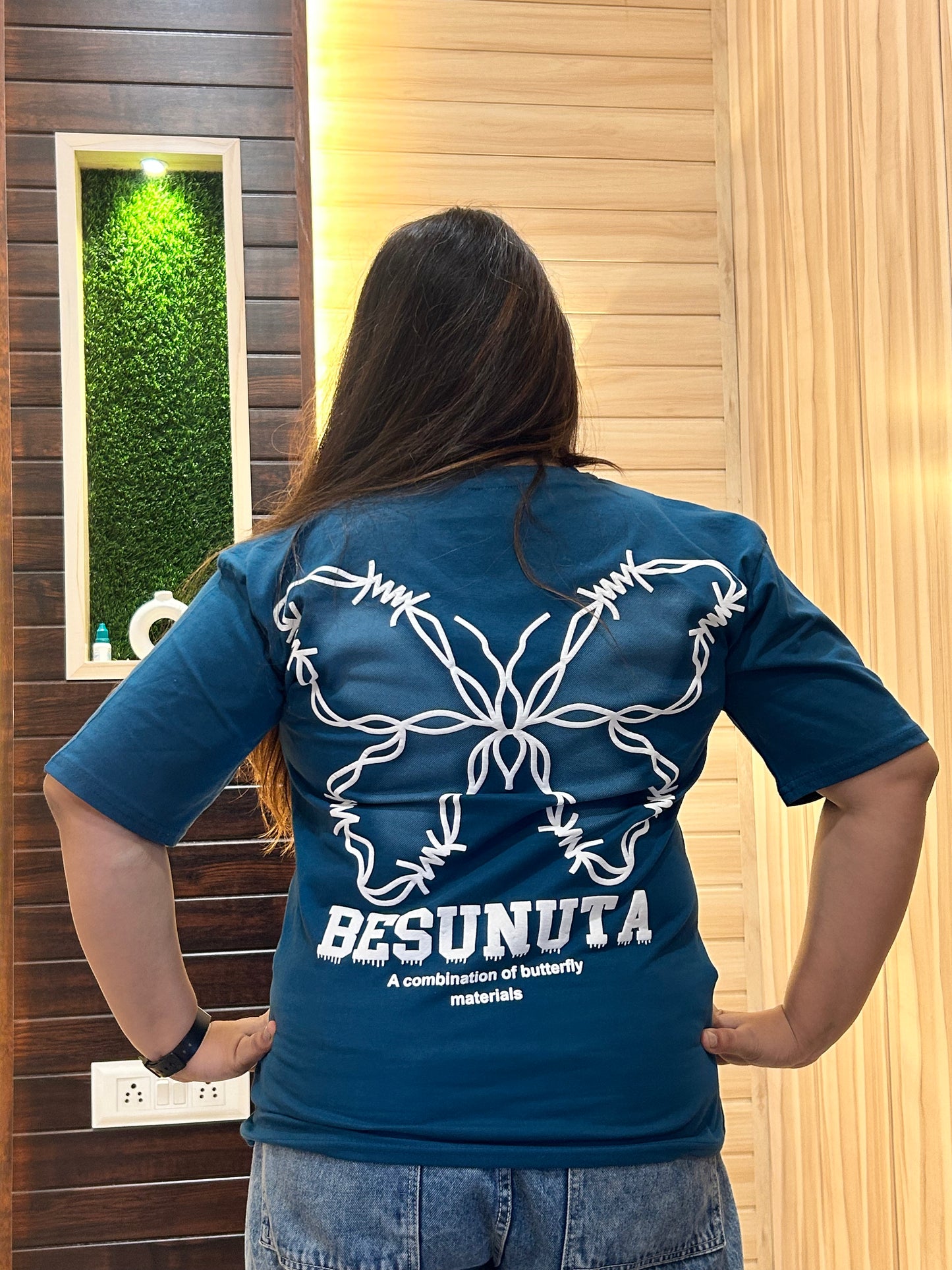 Butterfly -TEAL BLUE