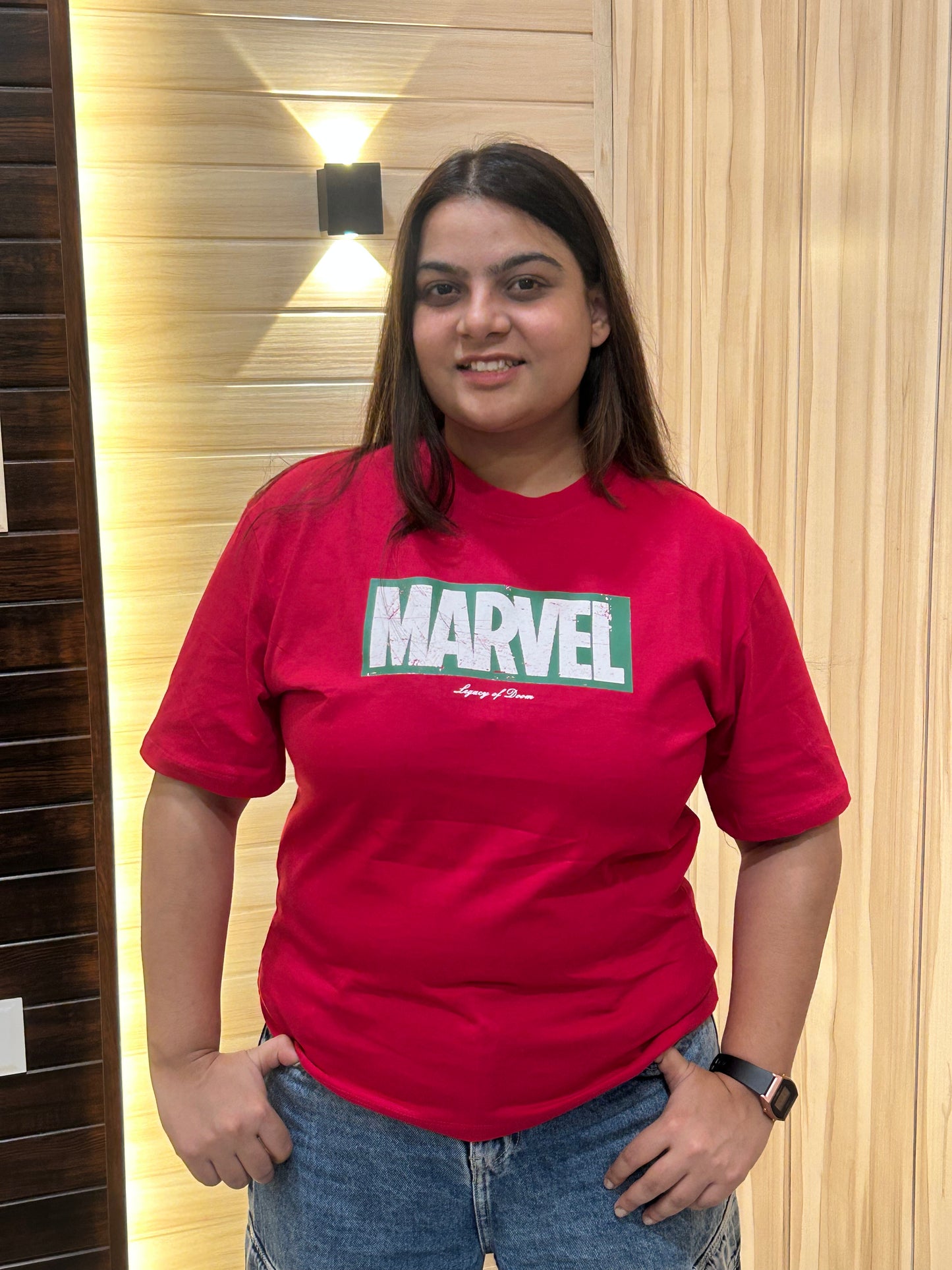 MARVEL-Hot pink T-SHIRT