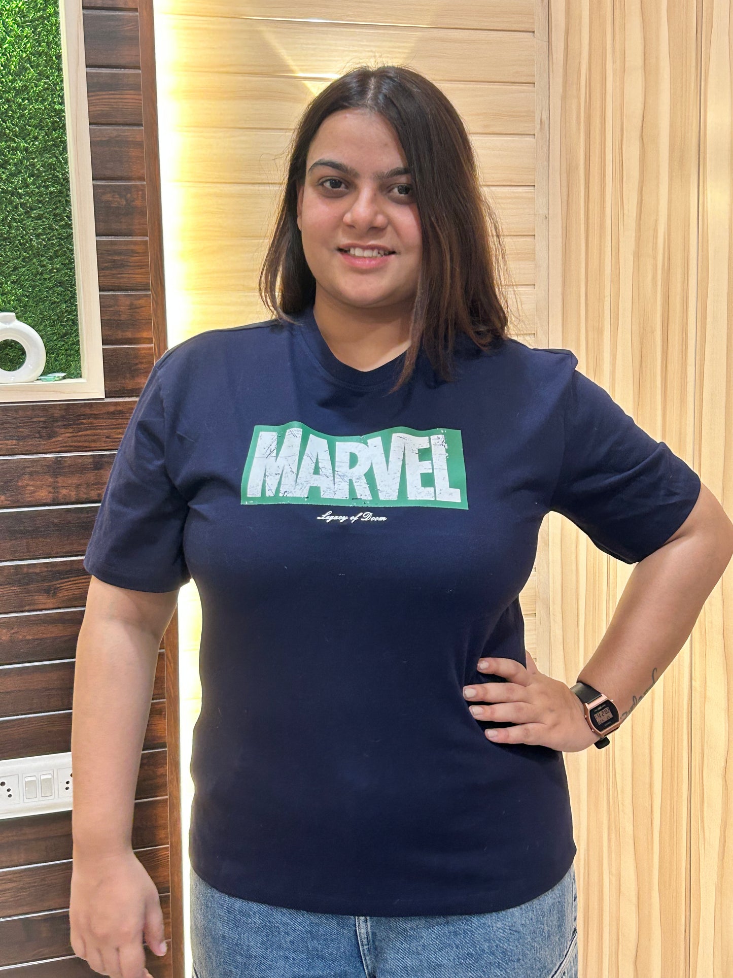 MARVEL-Blue T-SHIRT