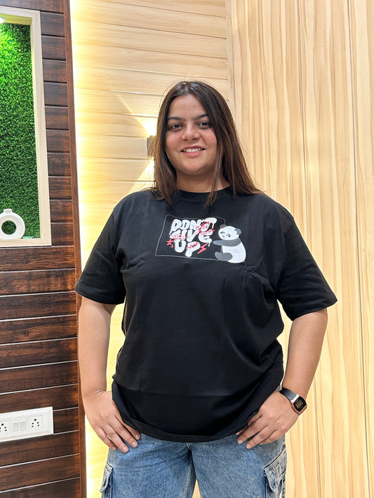 DONT GIVE UP-Black