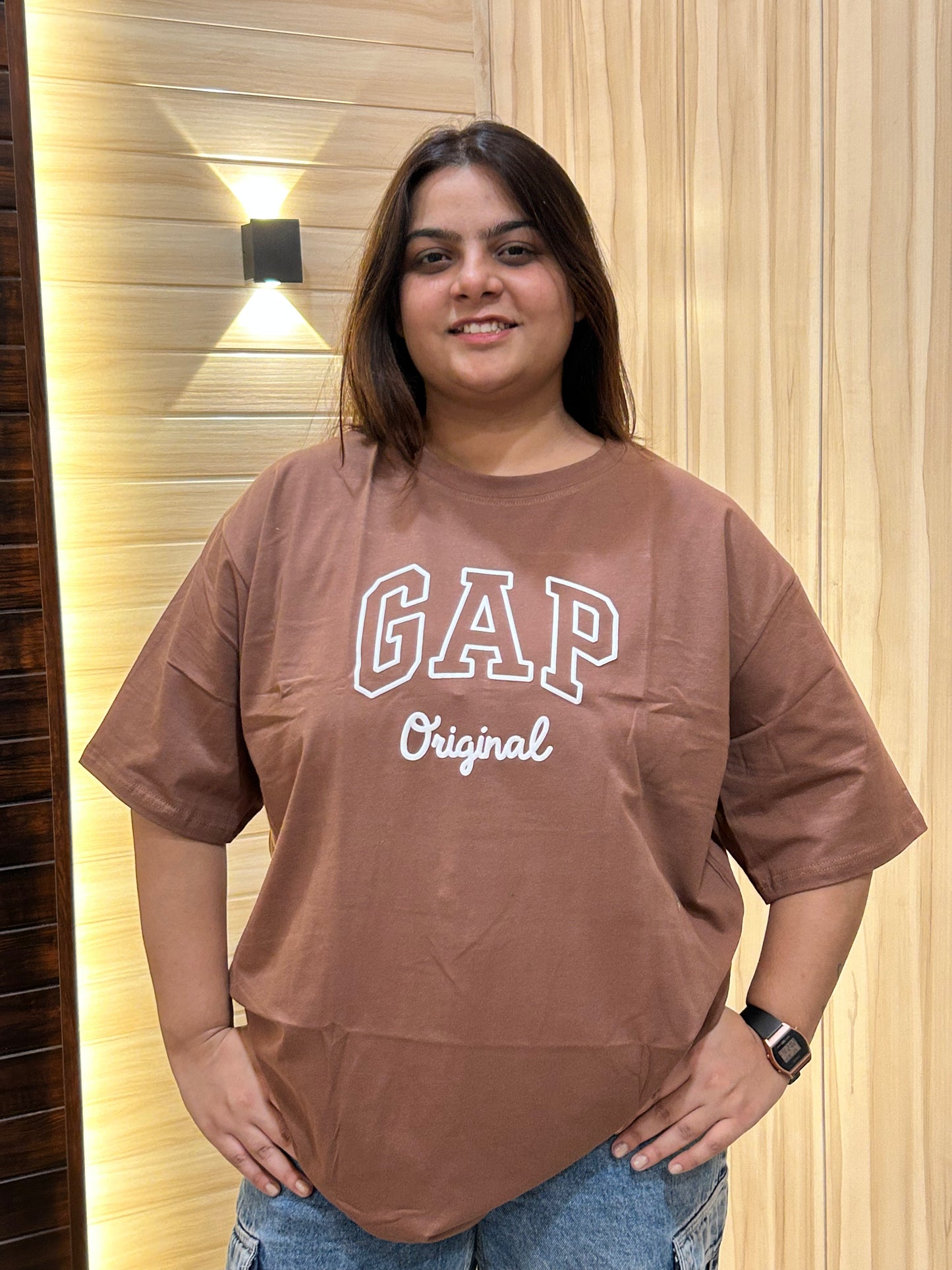 Baggie T-shirt - GAP-BROWN