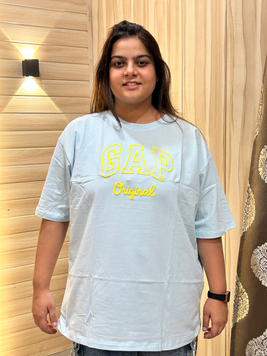 Baggie T-shirt - GAP- ICE BLUE