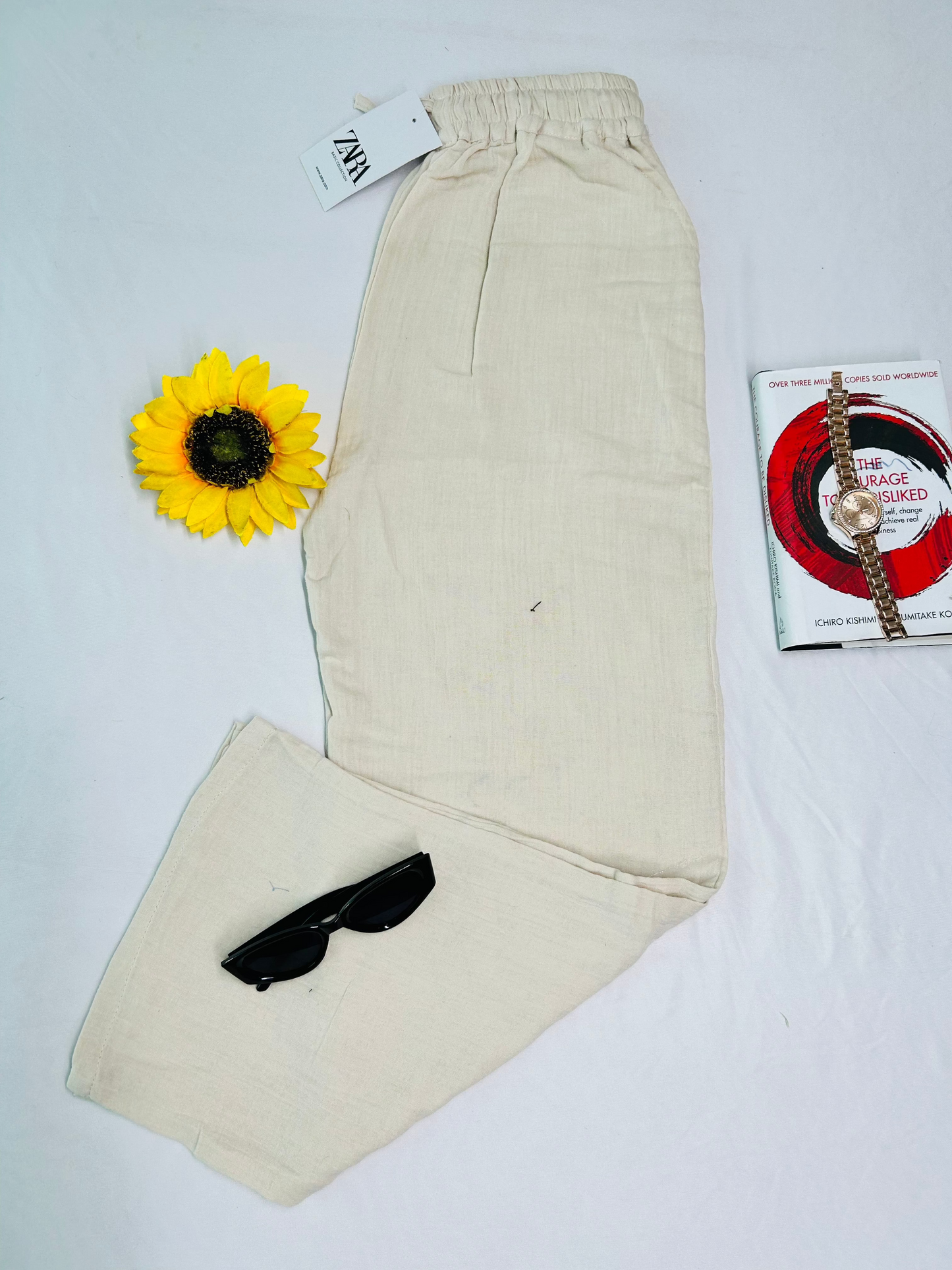Linen pants - Off white