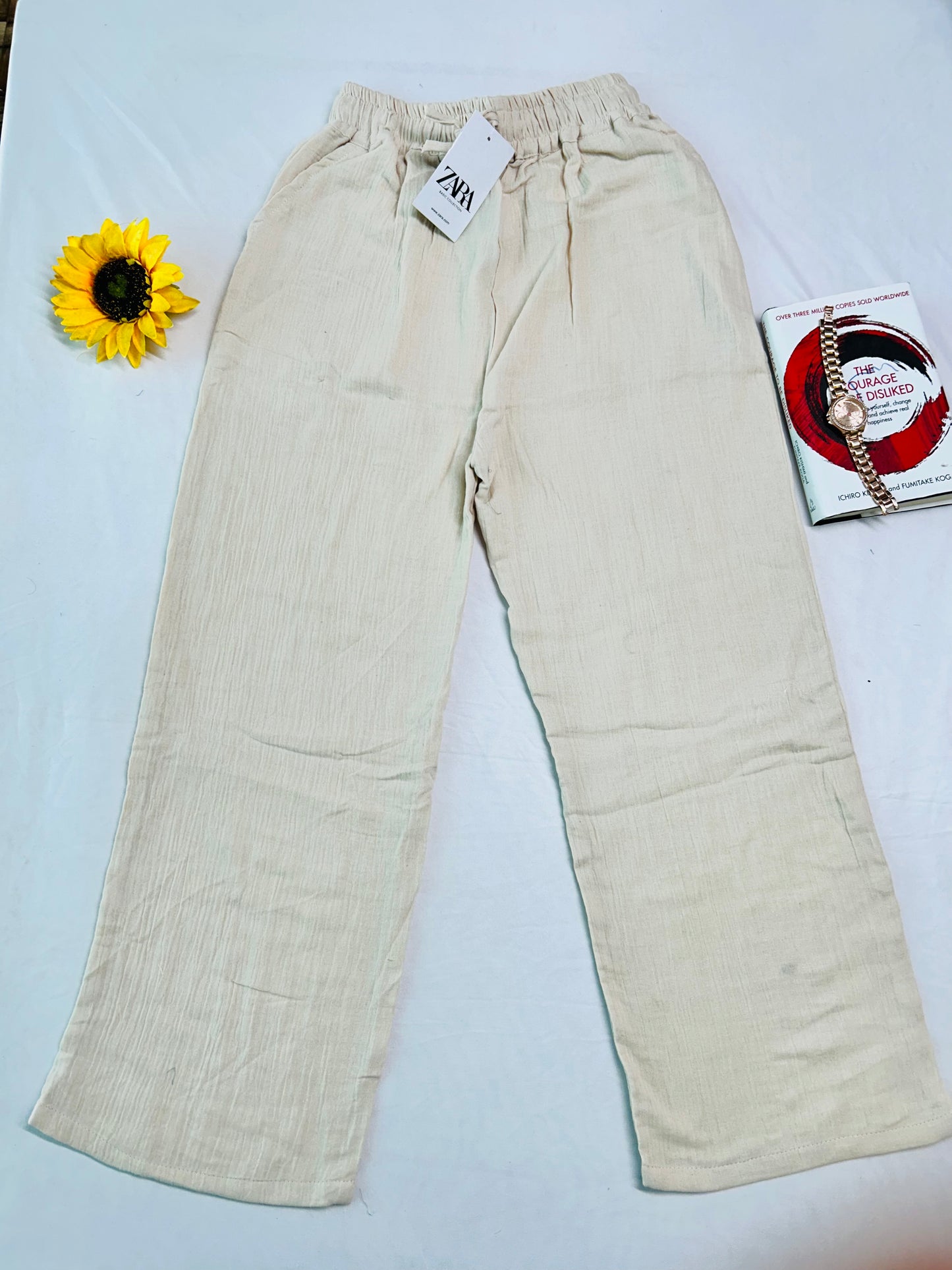 Linen pants - Off white