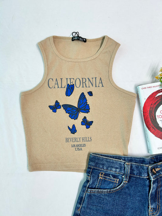 Butterfly tank top