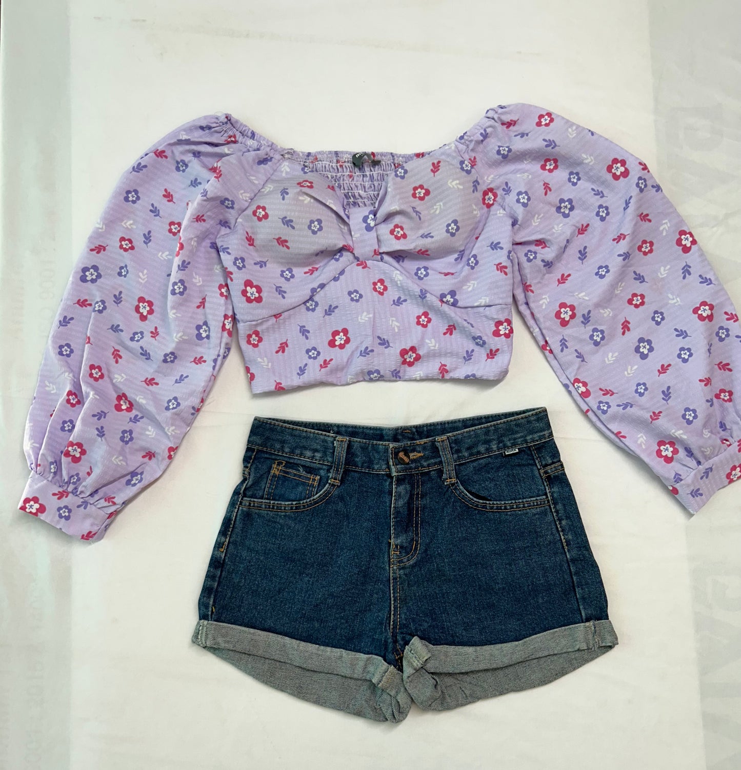 Lavender printed floral